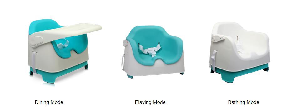 3-in-1 Dining, Playing & Bathing Baby Booster Seat