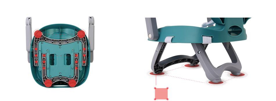 Baby Booster Seat With Anti-slip Feet