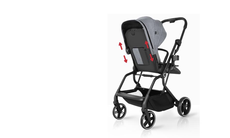 Baby Stroller With Canopy Adjustment