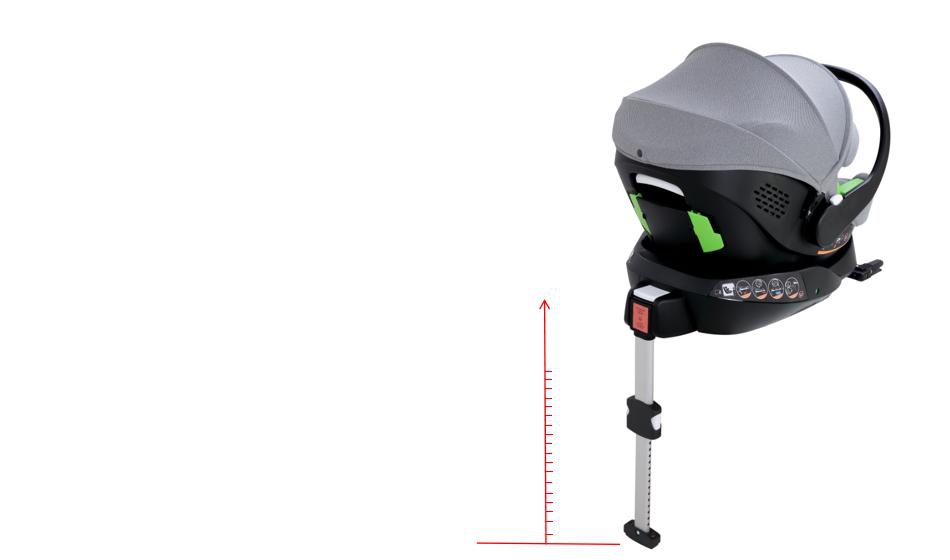 Baby Car Seat Base With Height Adjustment