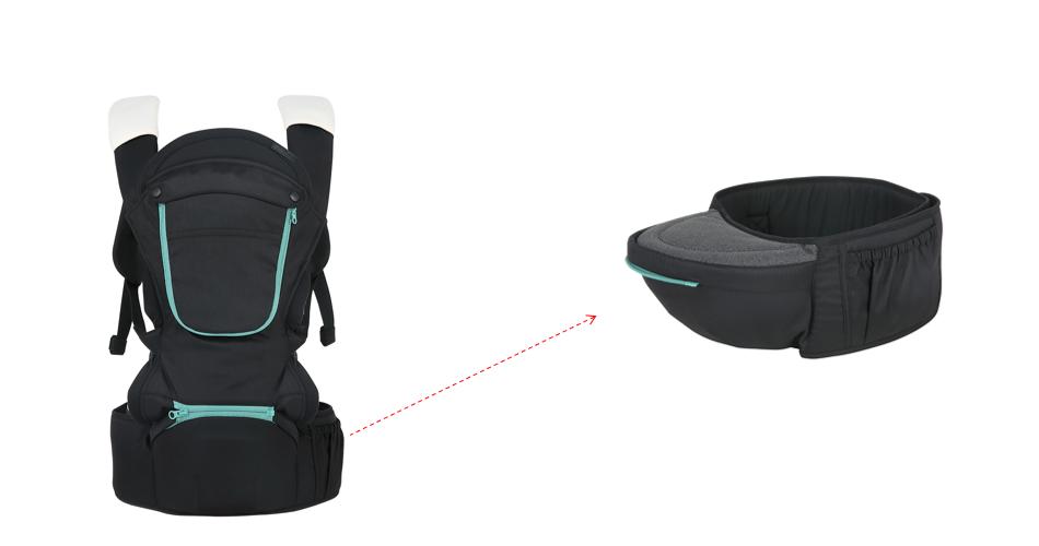 Baby Carrier With An Anti-slip Hip Seat Baby Carrier With An Anti-slip Hip Seat